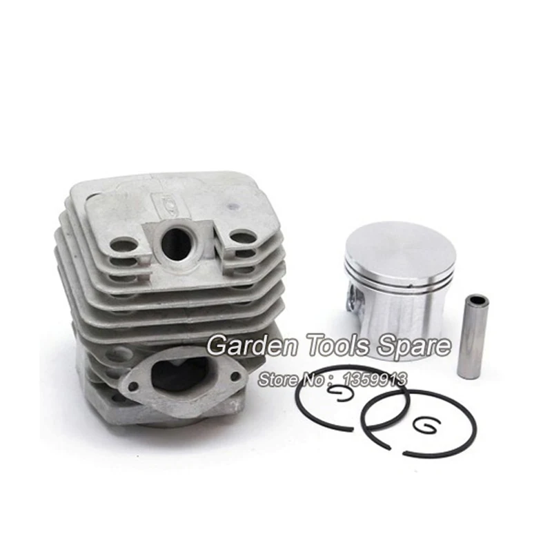 

4500 5200 5800 chainsaw spare parts cylinder kits with 45mm size in tool parts