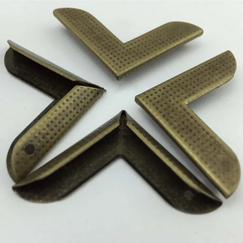 Бронзовые Защитные уголки для альбомов и меню винтажные античные в старинном