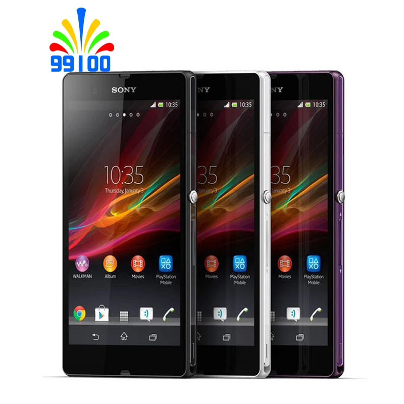 Разблокированный сотовый телефон sony Xperia Z C6603 5," экран четырехъядерный 2 Гб ОЗУ 16 Гб ПЗУ с камерой 13,1 МП