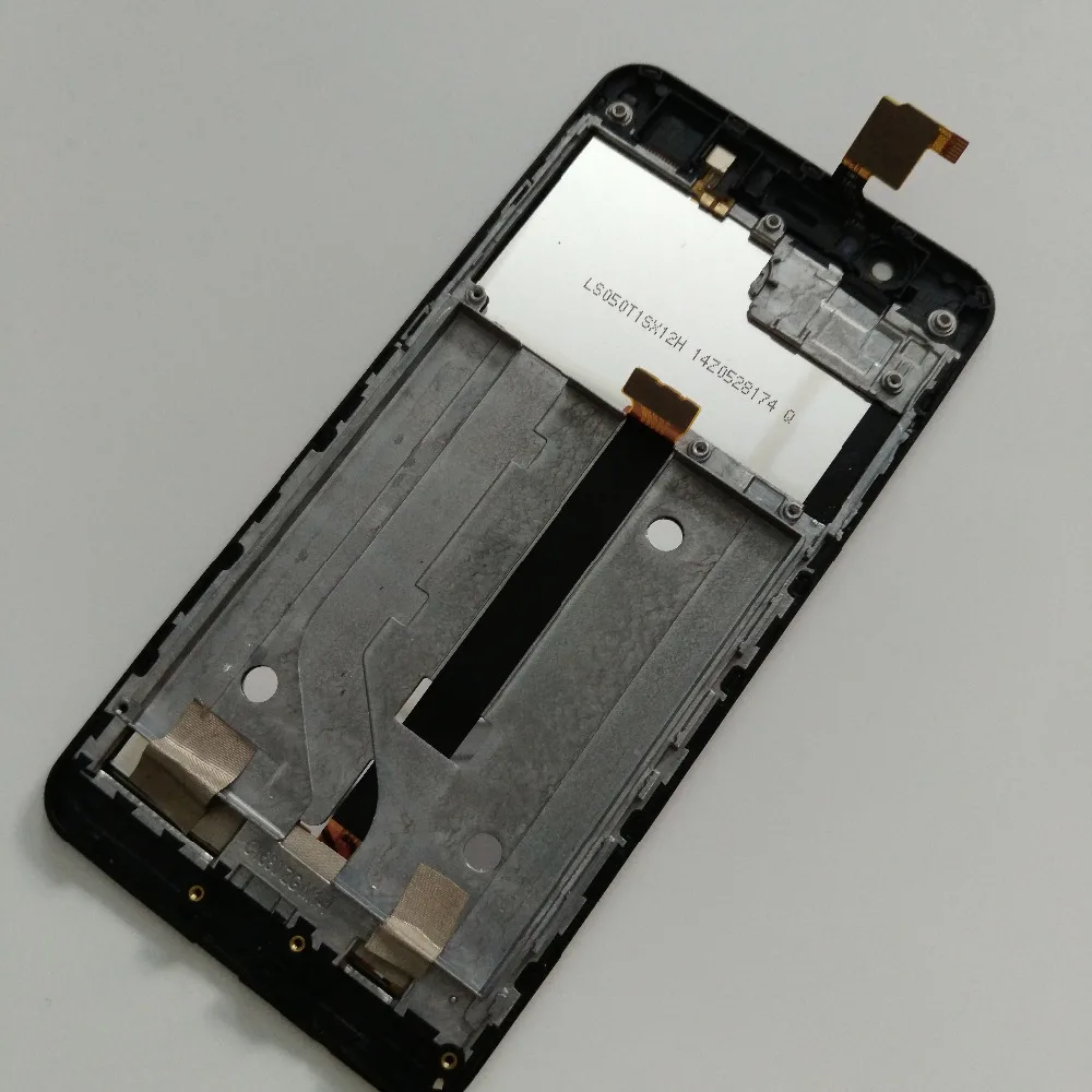 Б/у ЖК экран + сенсорный рамка для Elephone P8 Mini MTK6750T Восьмиядерный 1 5 ГГц 0 дюйма 1920x1080