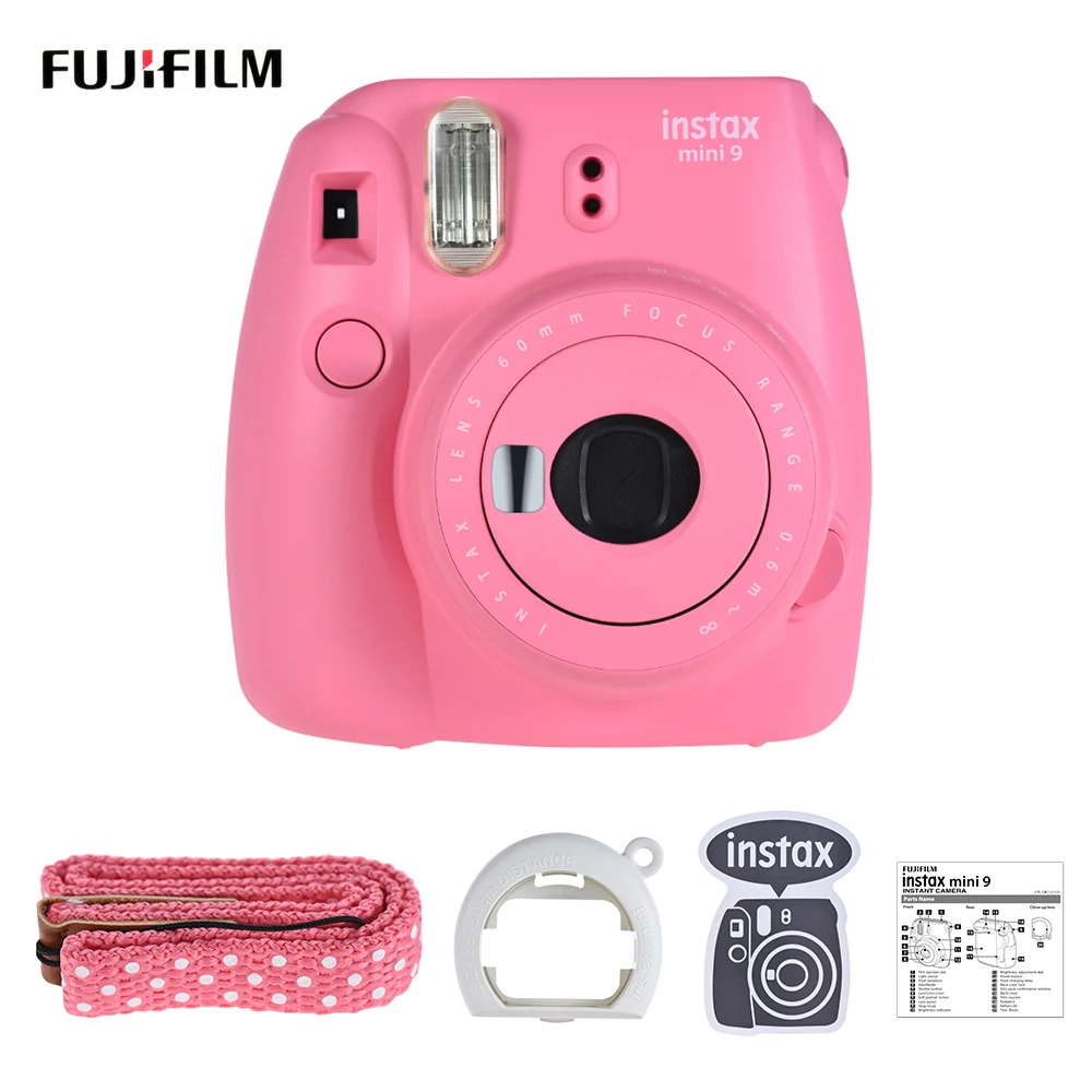 Новинка роскошный комплект для Fujifilm Instax Mini 9 5 цветов пленочная камера + 200 листов