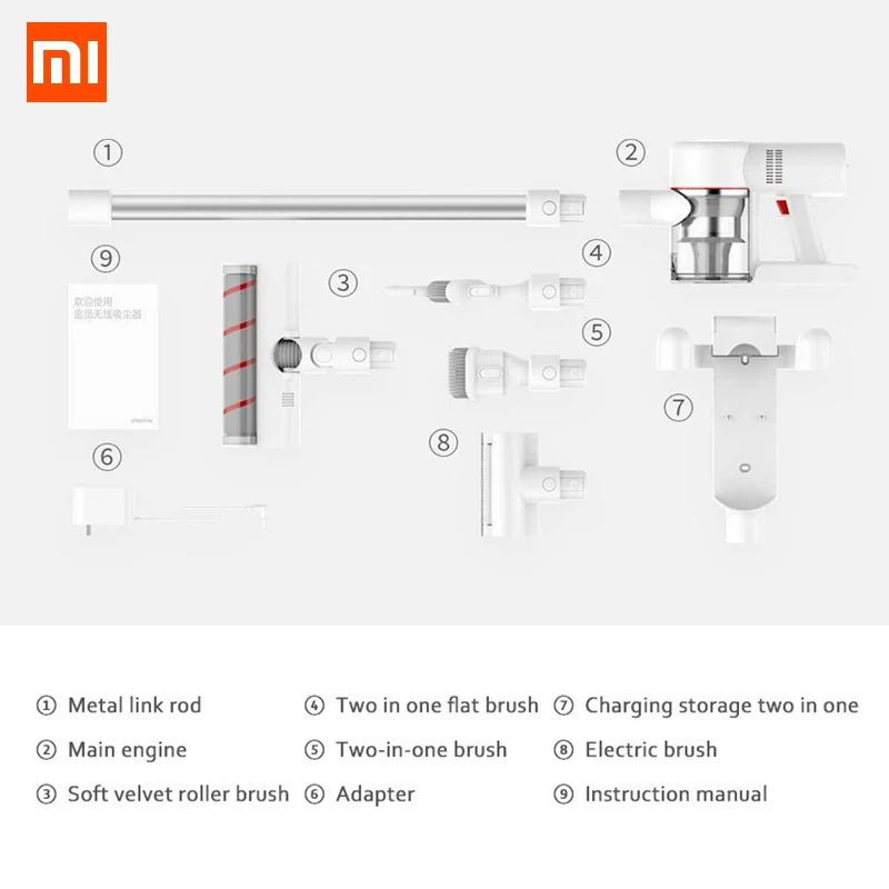 [24 часа] циклонный беспроводной ручной пылесос Xiaomi Dreame V9 V9P для дома и автомобиля
