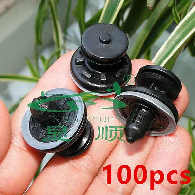 100x for VW Golf Passat Caddy Interior Trim Panel Door Card Trim Clips