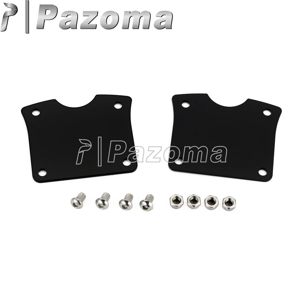 Черные кронштейны для крыла мотоцикла подходят колес 23 дюйма Harley Touring Road King Glide