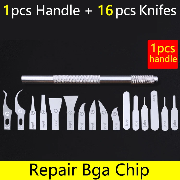CPU High-quality Motherboard BGA IC Knife NAND Remove glue edge Thin blade Mobile maintenance tool + Hard straight | Инструменты