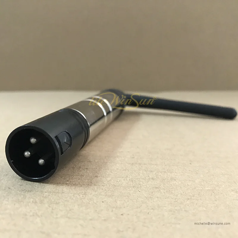 Litewinsune 2 шт. Бесплатная доставка 4G ISM DMX512 беспроводной 3 контакта XLR передатчик