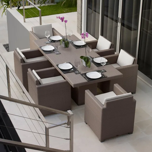 Высокое качество продажи дешевые современные пластиковые Ротанговые крытые