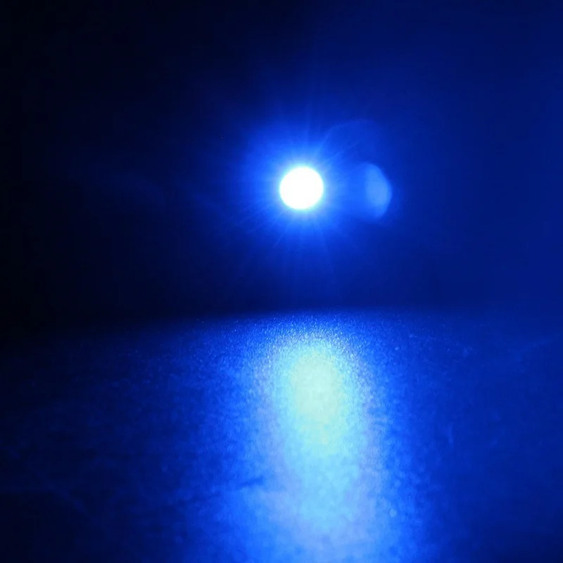 blue 1 шт. ламповый светильник s 5050 SMD приборной панели автомобиля предупреждающий индикатор светильник приборной панели T6 T6.5 светодиодный - Испускаемый цвет: blue