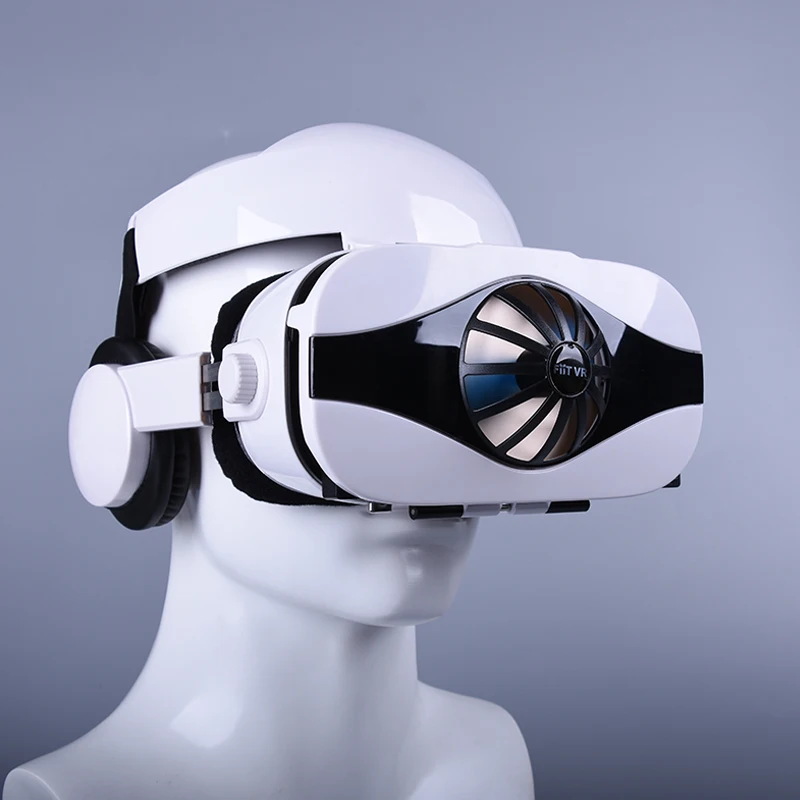 Шлем виртуальной реальности Fiit 5F 3d очки для смартфонов Google Cardboard Android ios|3D