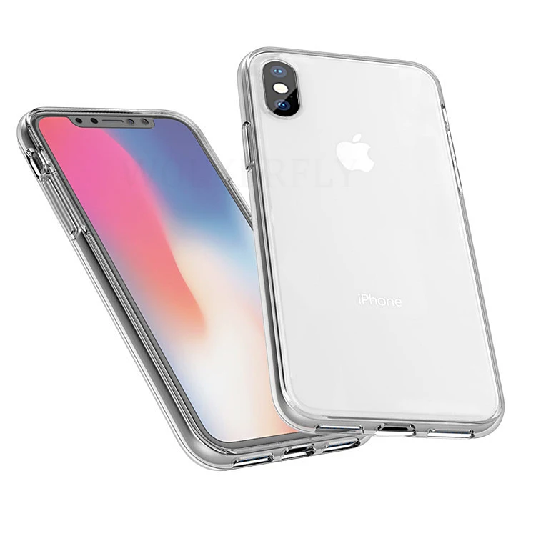 Передняя и задняя 360 градусов полный корпус защитный чехол для iPhone 5 5S SE 6 Plus 6S 7 8 X XS