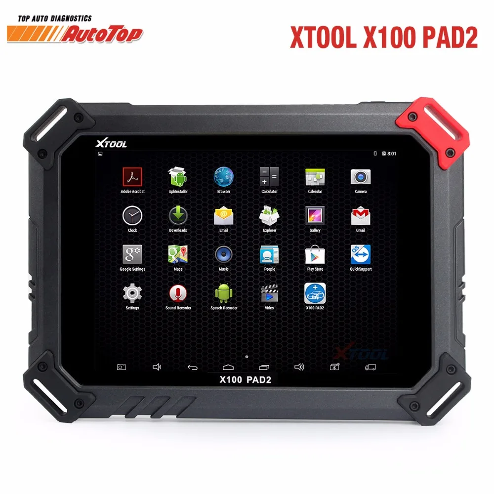 Высокое качество XTOOL X100 PAD2 с EPB EPS OBD2 одометр Автомобильный ключ программатор
