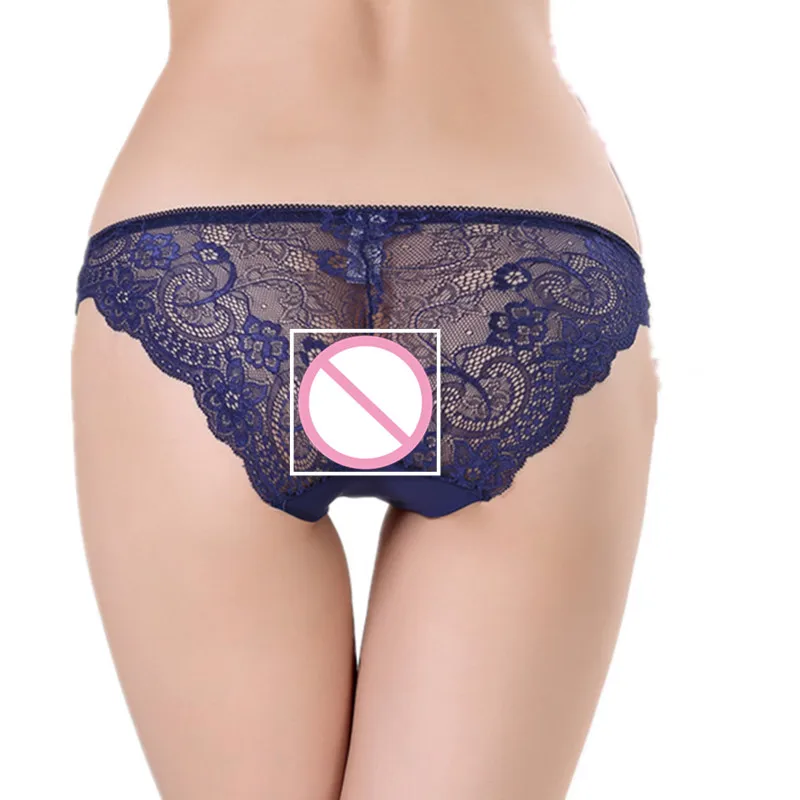 Сексуальные женские кружевные ультратонкие бесшовные трусики прозрачные нижнее