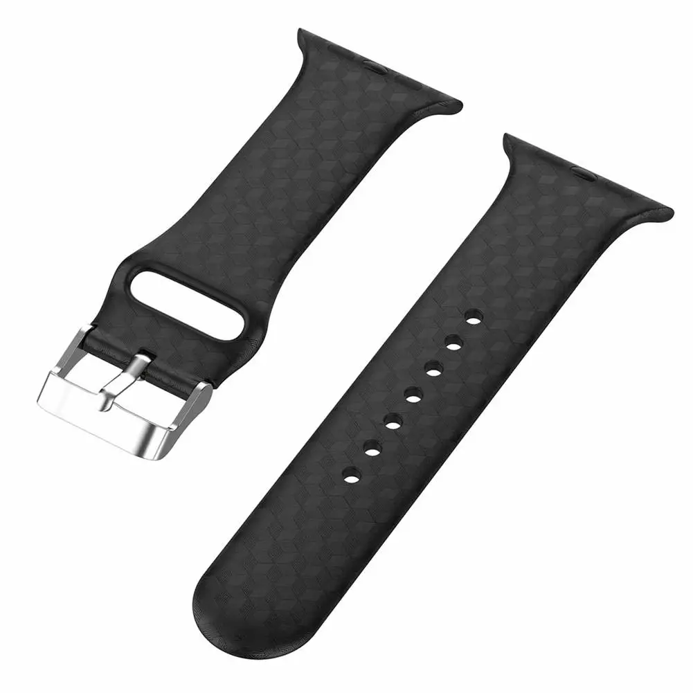 Силиконовый ремешок для Apple Watch 38 мм 42 IWatch 4 Band 44 40 спортивный браслет 3 2 1