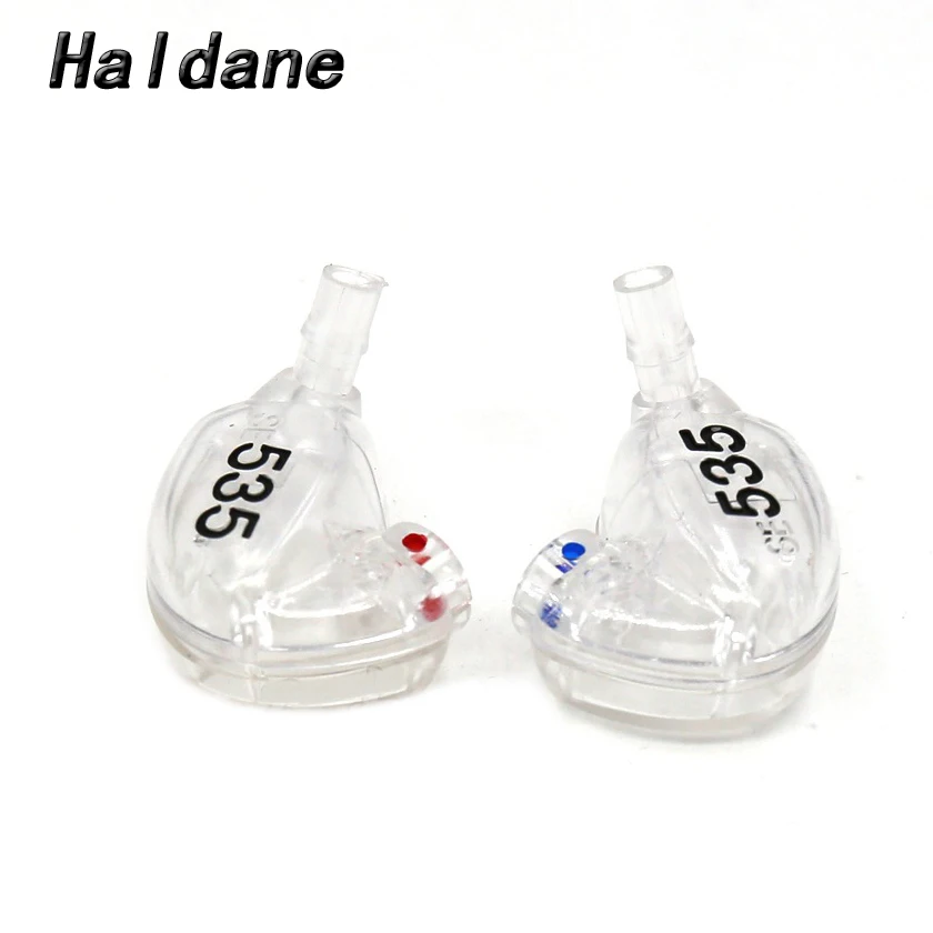 

Free Shipping Haldane Repair Parts Housing Shell Crust For SE535 Noise Sound Isolating Earphones Transparent