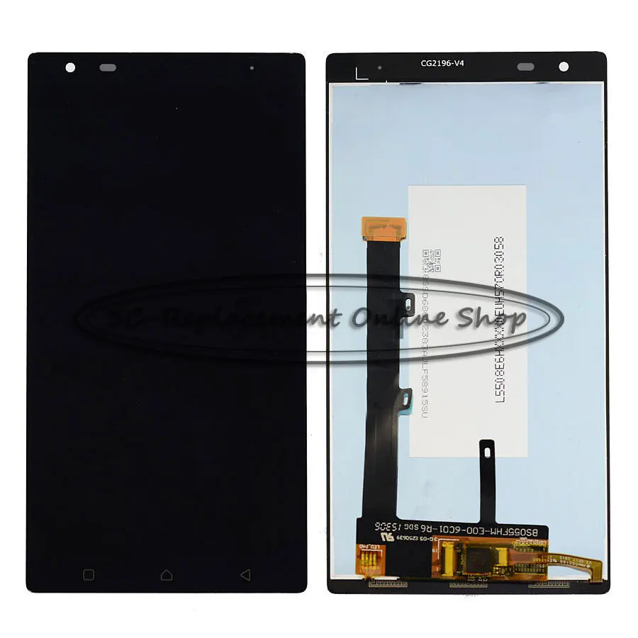 Черный ЖК-дисплей для Lenovo Vibe X3 / Lemon X X3c50 X3c70 X3a40 5 дюйма с сенсорным экраном