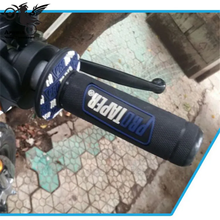 Мягкий резиновый мотоциклетный крестообразный руль 22 мм 25 красного синего