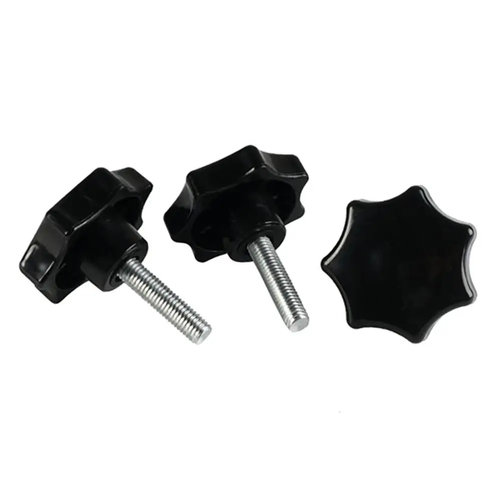 1 шт. 60 # M8 черная пластиковая Сливовая бакелитовая стандартная ручка винты длиной