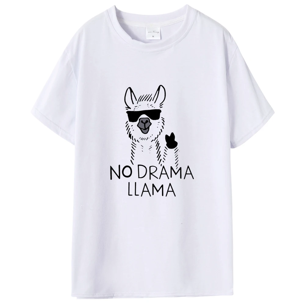 2019 Для мужчин s Llama Футболка короткий рукав Повседневное ламы футболка летом