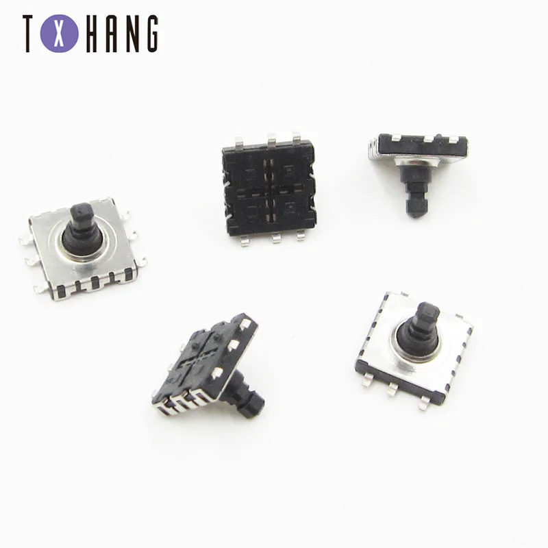 5pcs 5 Direction way Tact Switch SMD 6 Pin 10*10*9mm for Navigation Button Touch reset button | Электронные компоненты и