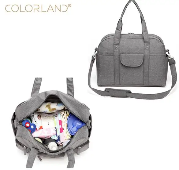 Сумка Органайзер Colorland для детских подгузников Модный мессенджер мам сменные
