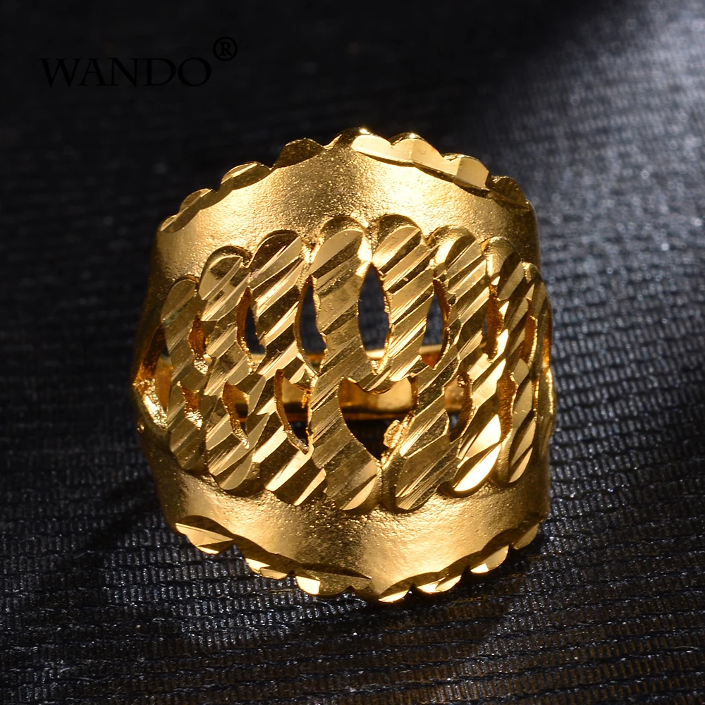 WANDO Новая мода Золотой цветок образная пересылка Эфиопия Африка Нигерия Erlit