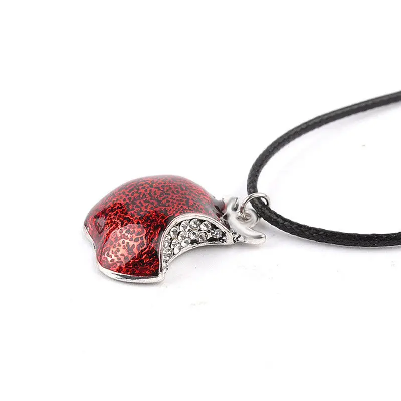 Цепочка с подвеской в виде яблока красного цвета|Ожерелья подвеской| |