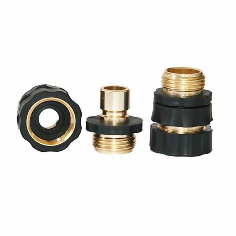 4pcs Male/Female Tap Adapter Universal Garden Hose Quick Connect Set 3/4&quot Thread replacement accessories | Дом и сад