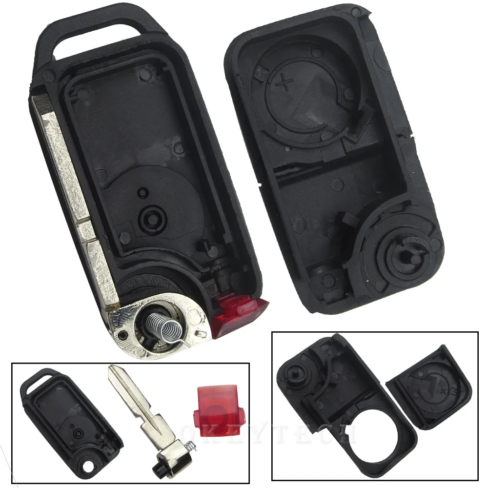 OkeyTech Крышка корпуса ключа дистанционного управления автомобиля Uncut 4 гусеницы 1