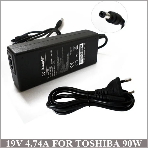 

19V 4.74A 90W Laptop AC Adapter Charger For Ordenador Portatil Toshiba PA3516E-1AC3 PA-1900-24 L305-S5919 P500-ST6822