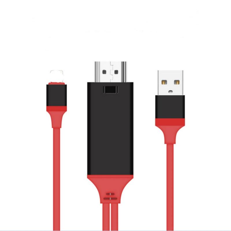 HDMI AV адаптер видео кабель 1080p для Apple iPad iPhone X 8 7 6 Plus Android к HDTV | Электроника
