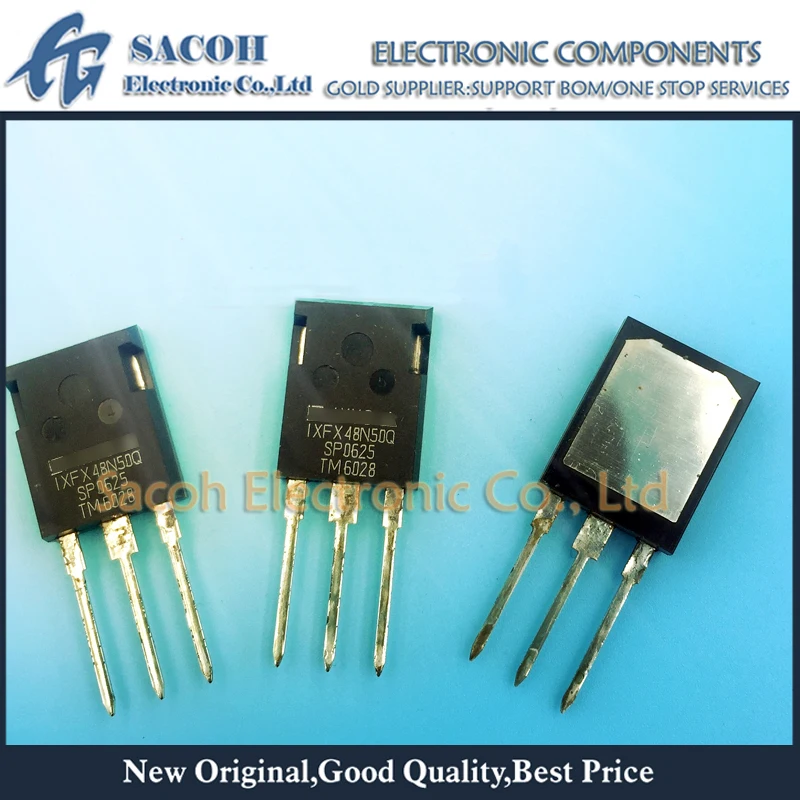 

New Original 10Pcs IXFX48N50Q IXFX48N50 IXFX48N55 IXFX48N60P IXFX48N60Q3 TO-247Max 48A 500V Power MOSFET Transistor