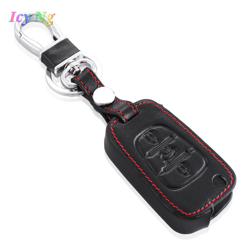 Новинка! Чехол для автомобильного ключа из натуральной кожи K5 RIO K2 Pro Ceed Cerato Sportage