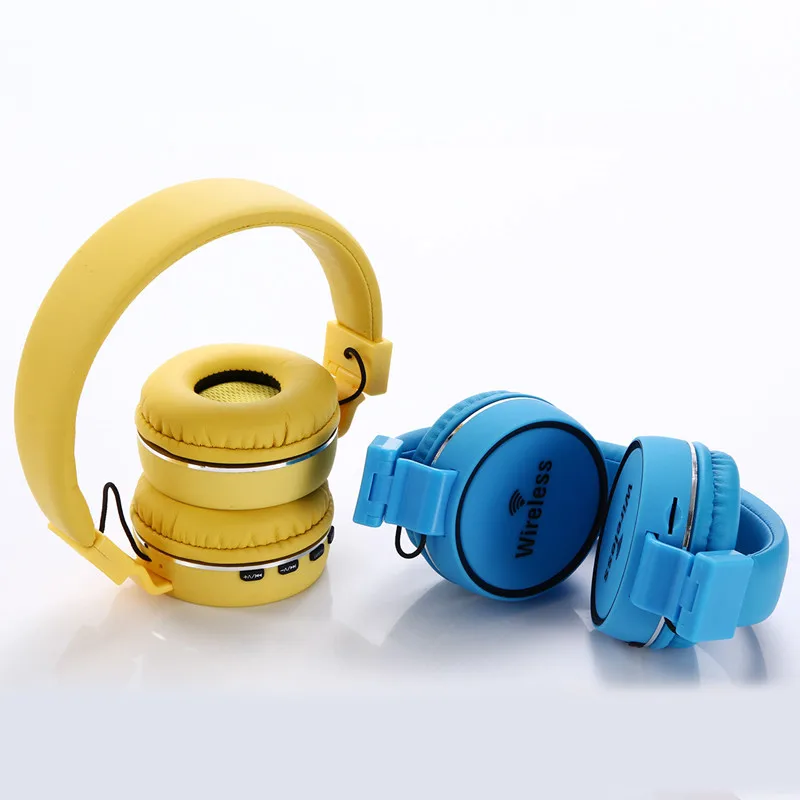 Новая Bluetooth-гарнитура KD19 стереогарнитура складная карта разъем для радио