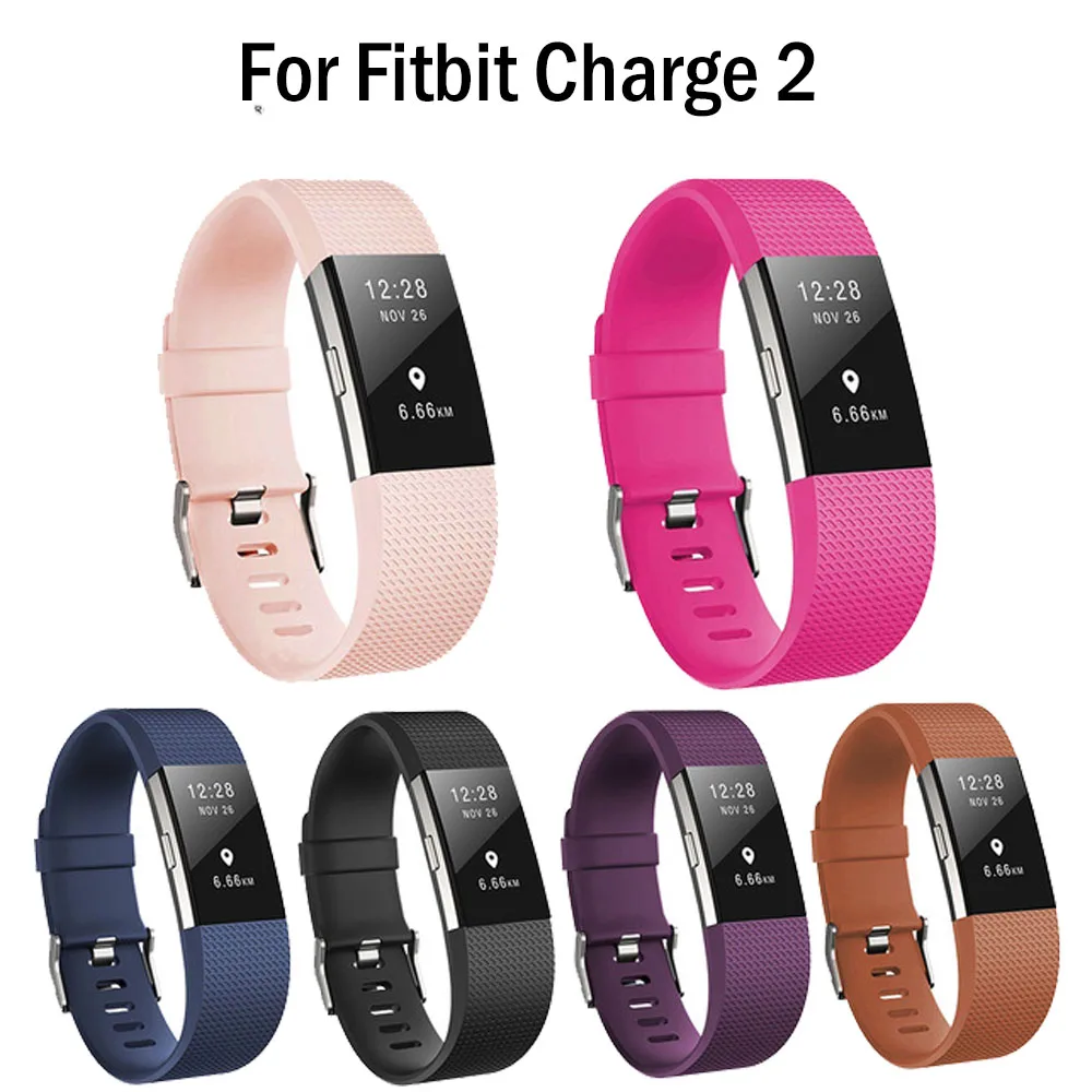 Лучшая цена ремешок на запястье для умных часов замены ремешка Fitbit Charge 2 |