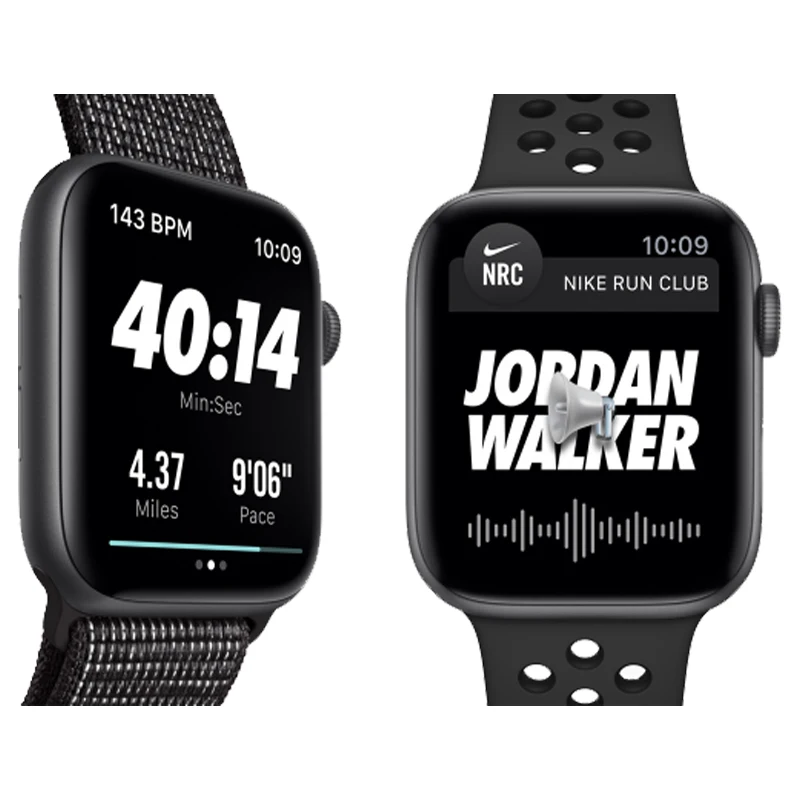 Смарт часы Apple Watch Nike + Series 4 44 мм с датчиком сердечного ритма|Смарт-часы| |