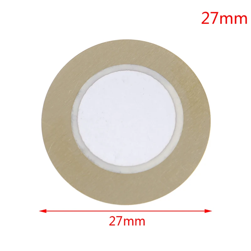 10pcs Piezo Elements Sounder Sensor Pad Round Trigger Drum Disc Copper 12/15/18/20/27/31/35/41/50mm | Инструменты