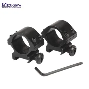 Кронштейн для оптического прицела металлические кольца для крепления прицела, 2 шт., 1 дюйм, кольцо 25,4 мм, Рельс 20 мм, аксессуары для инструментов для кемпинга, охоты