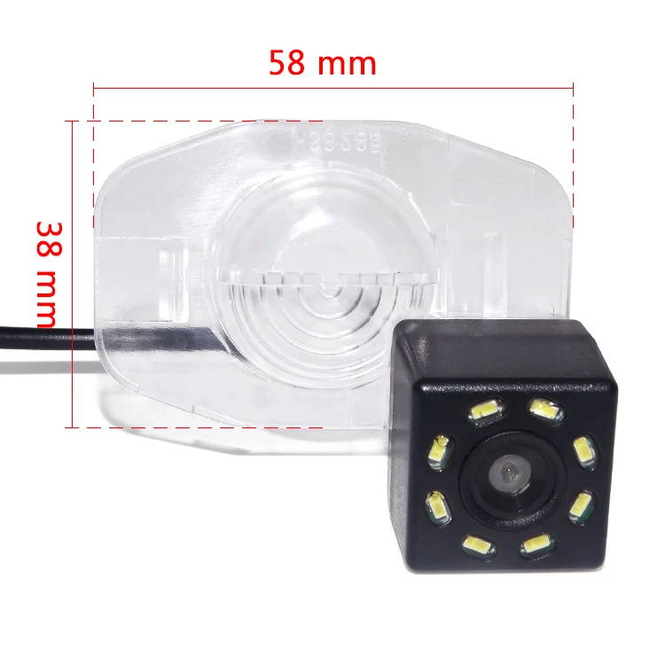 

Камера заднего вида для TOYOTA Corolla 2007-2013, водонепроницаемая, с 8 светодиодами