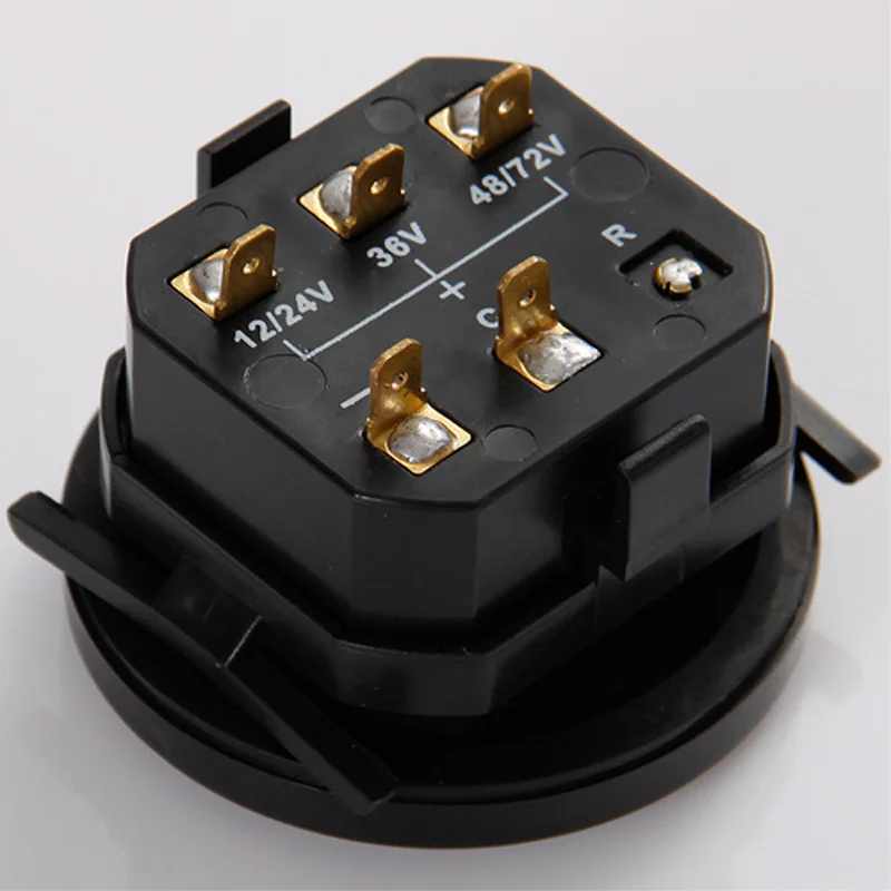 Круглый светодиодный индикатор уровня кислоты для хранения аккумулятора