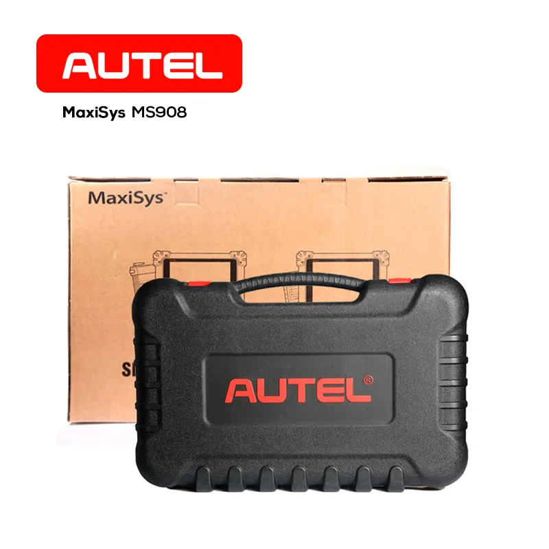 Автомобильный сканер Autel MaxiSys MS908 автомобильный диагностический инструмент OBD2 VCI