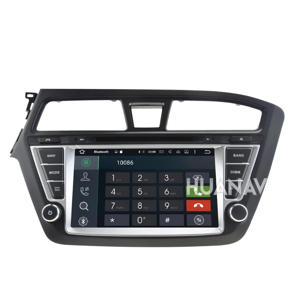 Автомобильный DVD-плеер на Android 8 0 GPS-навигатор для Hyundai I20 2014 2015 2016 2017 мультимедийный