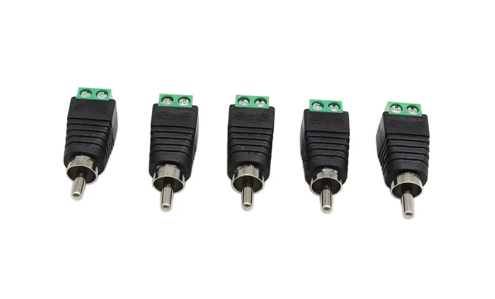 LBSC 5-Pack Phono RCA гнездо для AV винтовой терминал Аудио/Видео разъем адаптера |