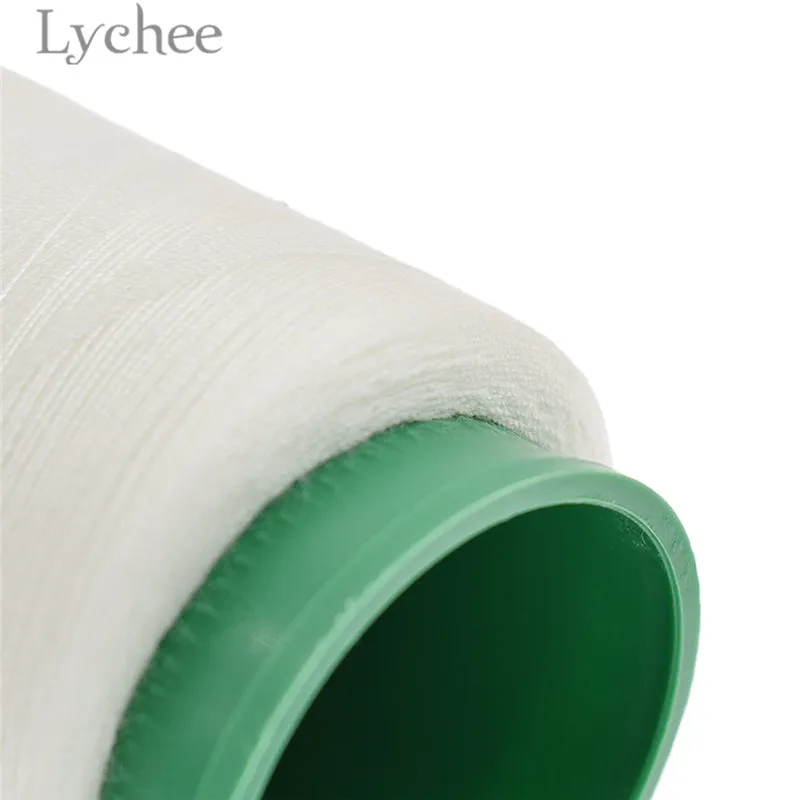 Lychee Life 1000 м Водорастворимая швейная нить сырая белая нить DIY Швейные принадлежности аксессуары