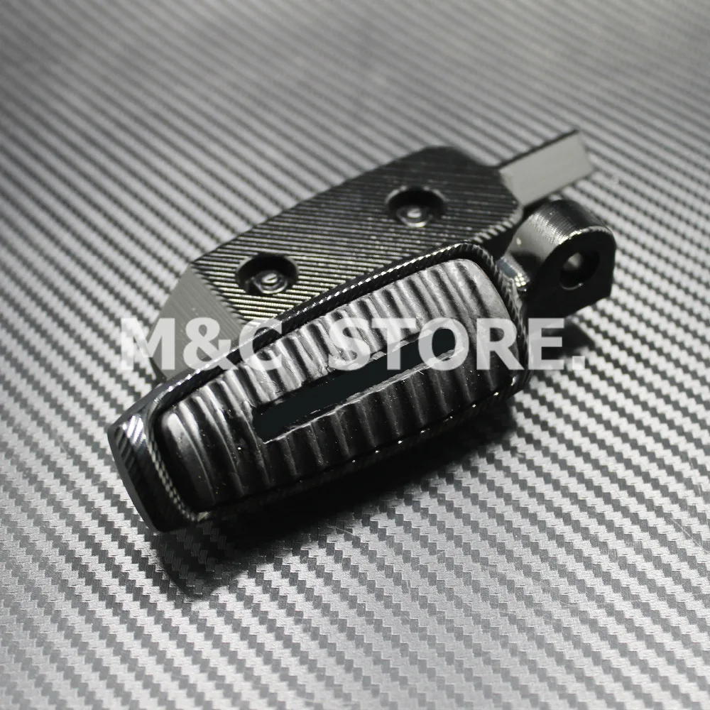 

MACTIONS Motorcycle 45 Degree Foot pegs Black Mount-style Footrests For Harley Sportster 883 1200 XL V-Rod Low Hugger