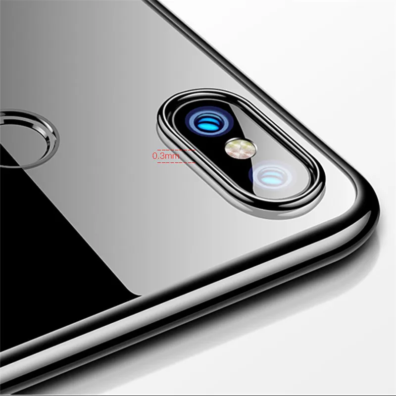 Clear Silicone Case for XIAOMI mi 9 8 SE A1 A2 Lite Slim Soft TPU Phone Cover On Redmi 5 Plus 6 Pro 6A Note 5A 7 |