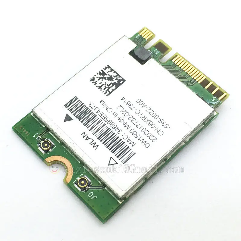 WLAN карта DW1560 6xryc 802 11 AC 867 Мбит/с Bluetooth 4 0 Wi Fi NGFF для Dell XPS 13 9343 Broadcom BCM94352Z Toshiba Acer|wifi wlan