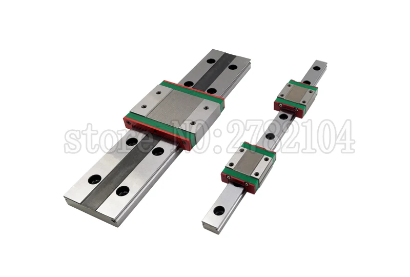Линейная направляющая Kossel для 12 мм MGN12 400 линейная рейка MGN12C MGN12H каретка ЧПУ ось XYZ