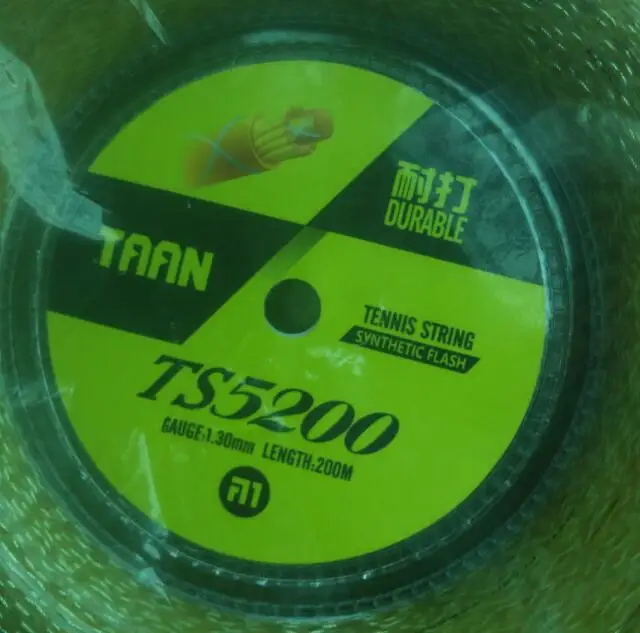 100% оригинальная теннисная нить TAAN в катушке нить/Теннисная ракетка|tennis string reel|taan