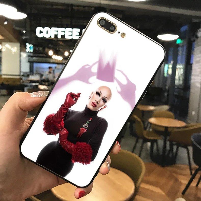 RuPaul's Drag Race чехол для телефона iphone 6 5s X 7 8 Plus черный силиконовый Samsung s5 s7 edge s8 s9 plus |