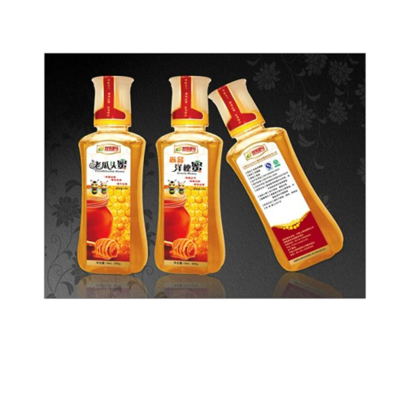 

Manufacture roll die cut paper printed cmyk color design,honey product packaging vinyl printing label sticker